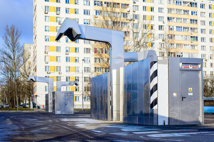 Более 460 зарядных станций для электробусов установлено на конечных станциях и эксплуатационных площадках с 2018 года