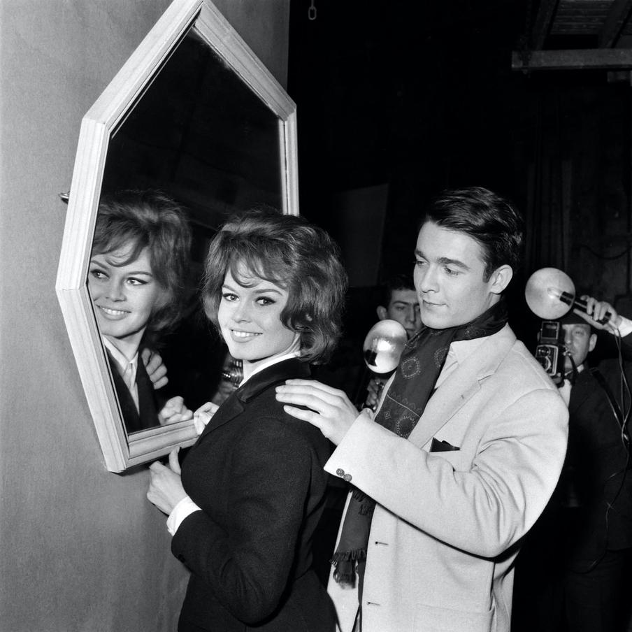 Брижит Бардо и Жак Шарье в марте 1959 года.