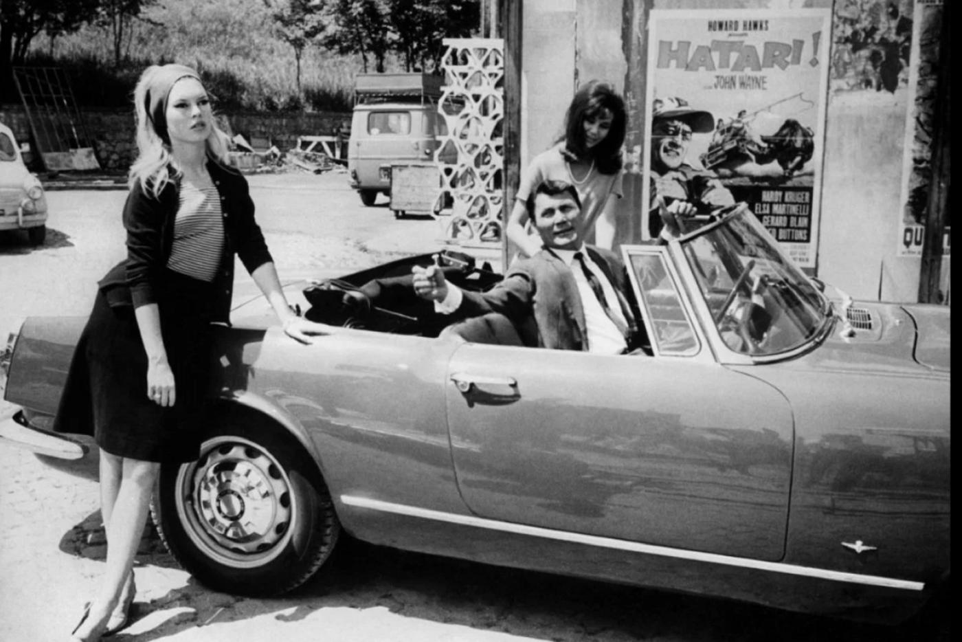 Брижит Бардо уже стала секс-знаменитостью, когда снималась в фильме "Презрение".