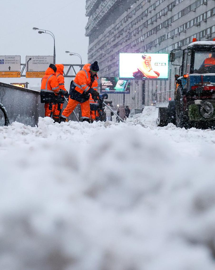 В Москве выпадет до 25 см снега – городские службы отработают в усиленном режиме