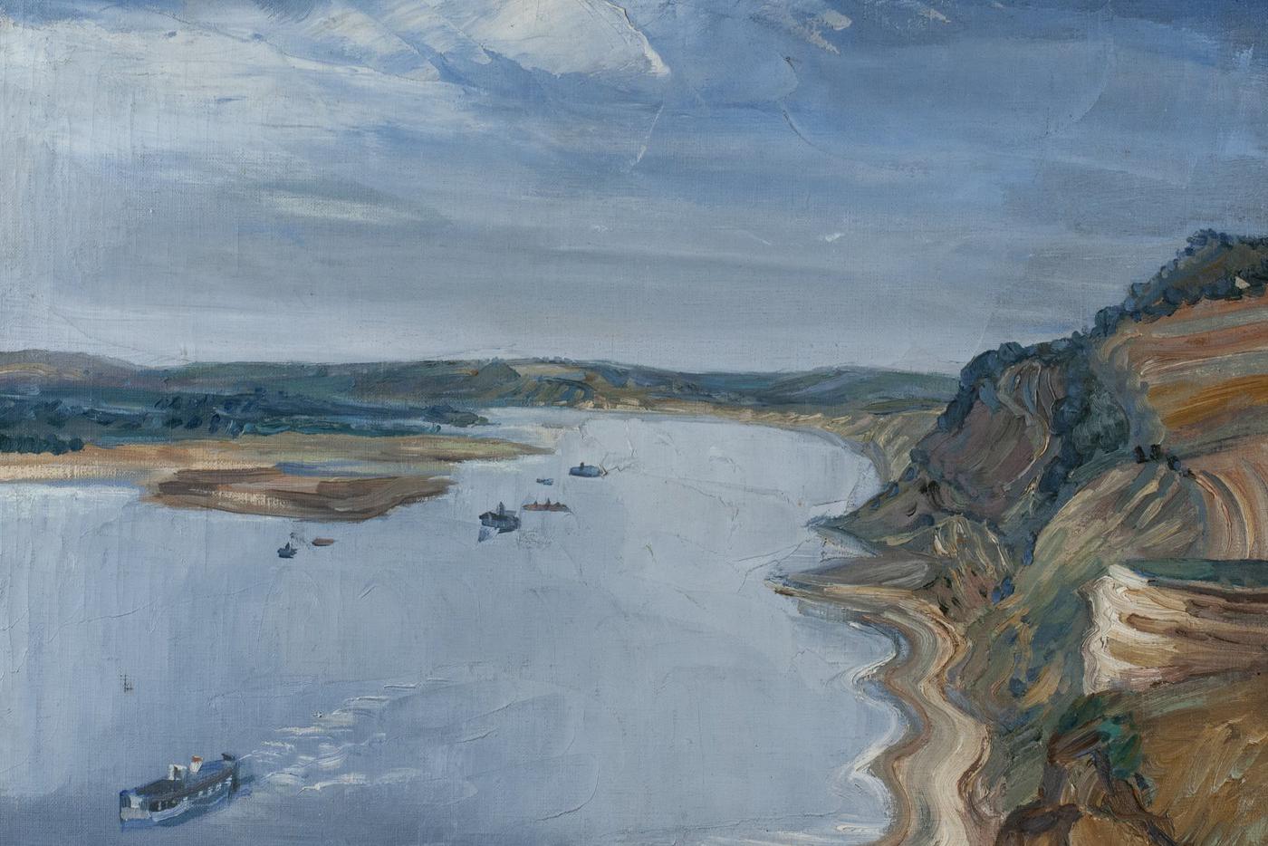 Евгений Егоров. Столбячи. 1920-е. Саратовский государственный художественный музей имени А. Н. Радищева