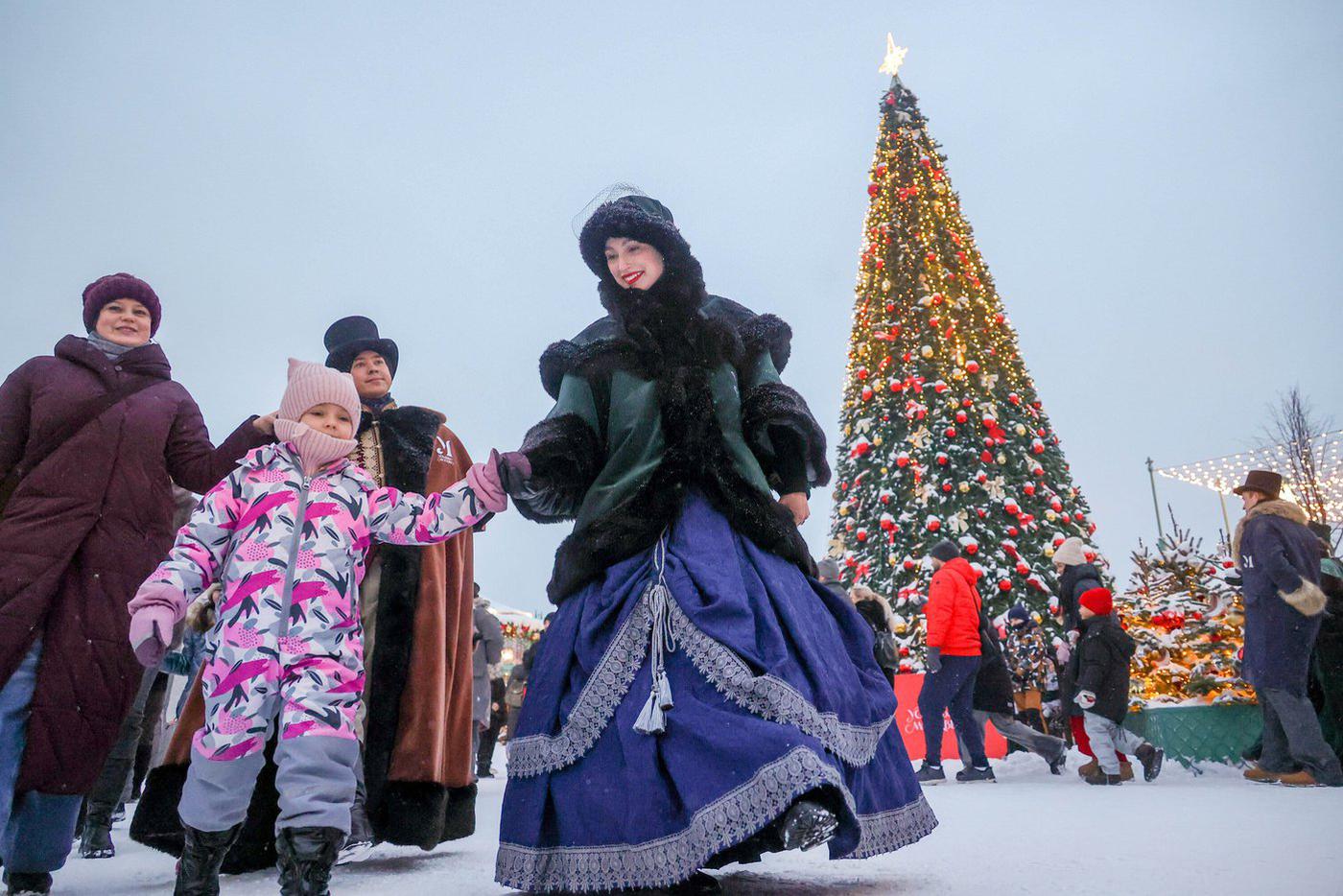 Праздник прошёл сегодня в "Коломенском".