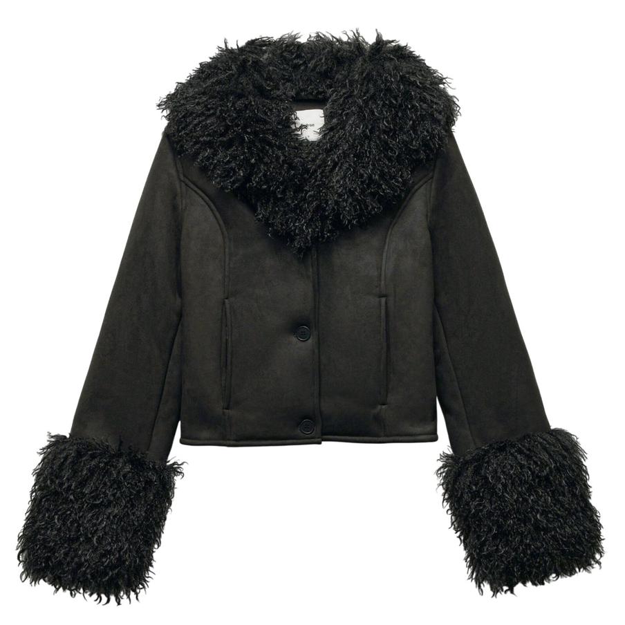 Куртка с меховой отделкой Befree (3599 ₽)