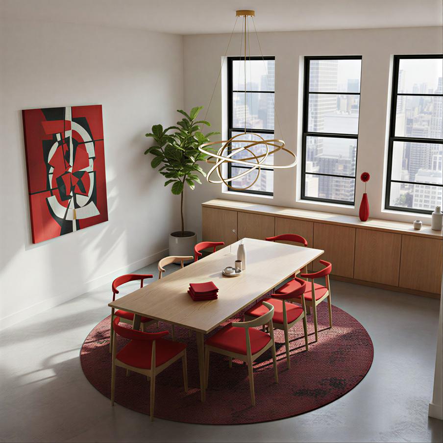 Яркие и насыщенные красные оттенки завоёвывают внимание.