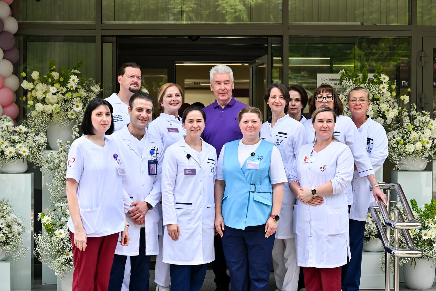 Сергей Собянин заявил о росте доступности высокотехнологичных операций для москвичей