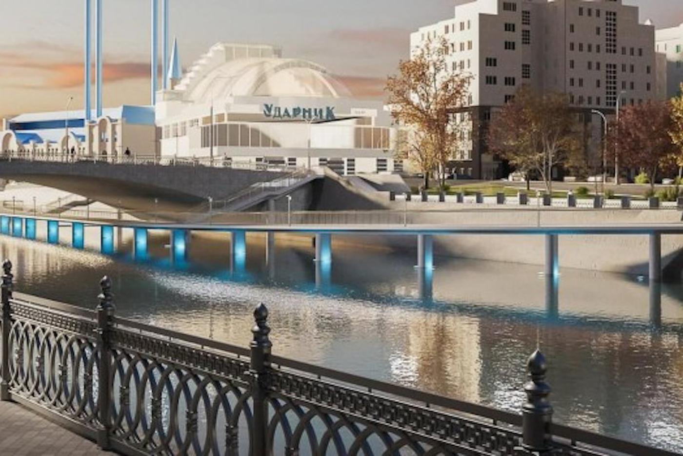 Собянин: Началось строительство пешеходного моста на Болотной набережной