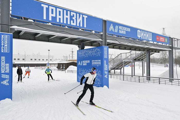 Собянин: Флагманская лыжная трасса открыта в парке 850-летия Москвы