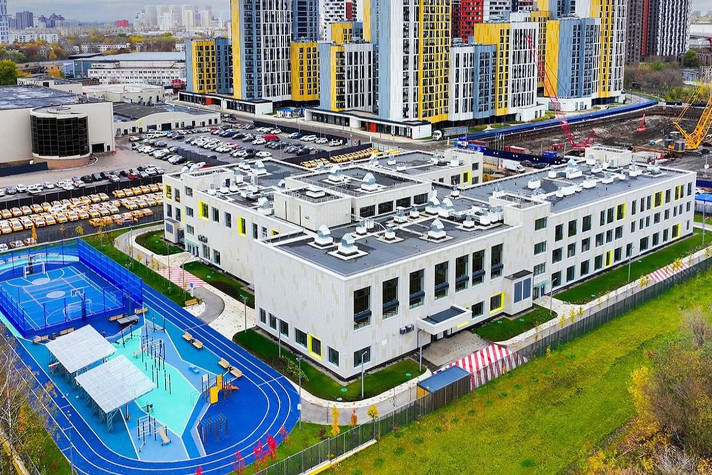 В районе Богородское построили школу на 600 мест
