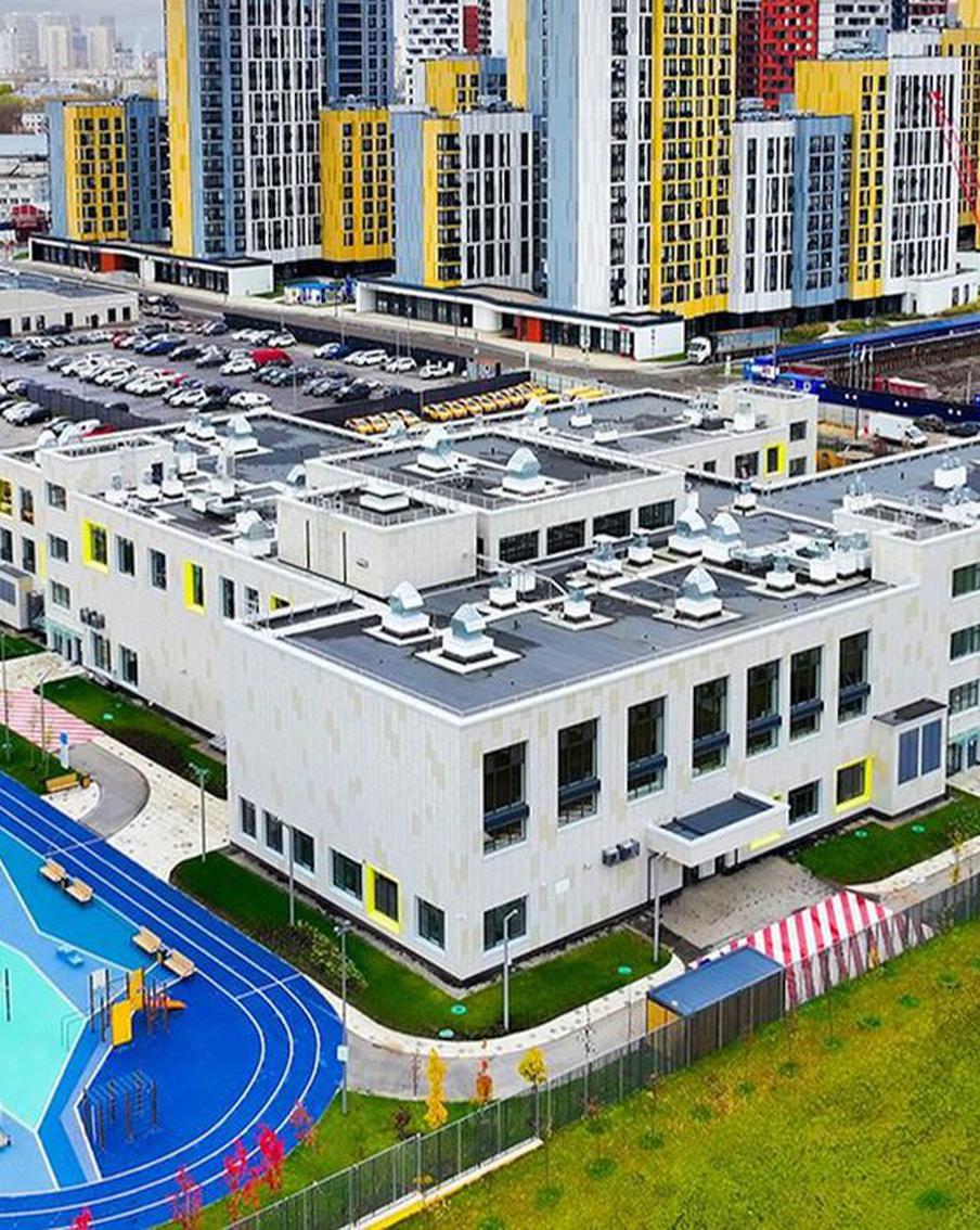 В районе Богородское построили школу на 600 мест