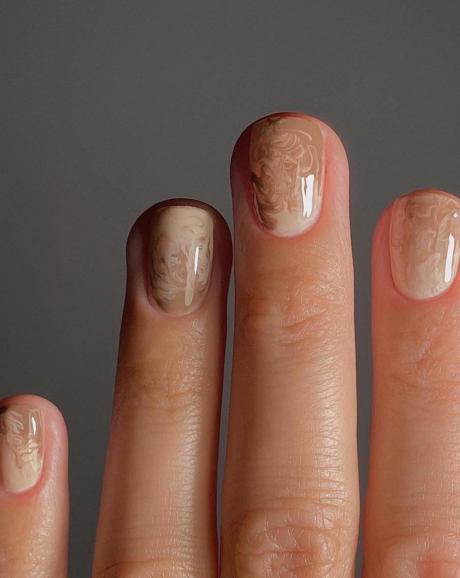 Пастельный мрамор.