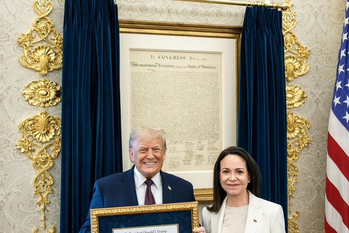 Что смогла выторговать у Дональда Трампа обладательница Нобелевской премии мира Мария Корина Мачадо