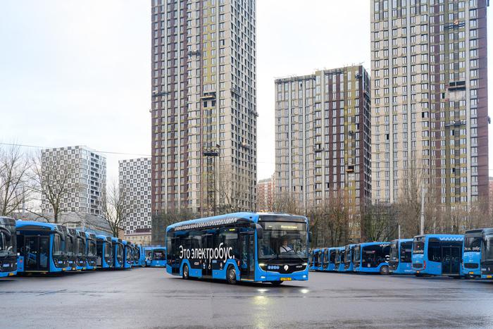 В Москву пришли уже 400 электробусов нового поколения