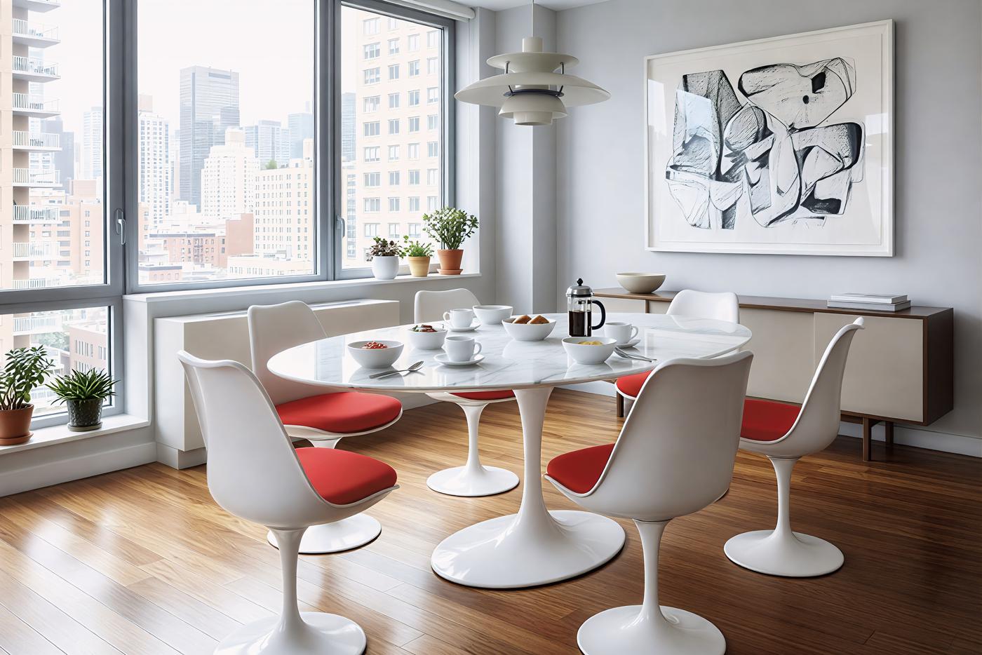 Стол Tulip Ээро Сааринена.