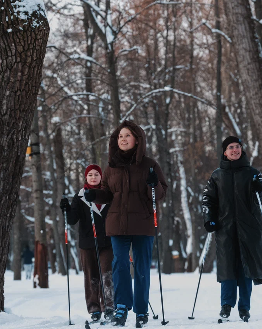 Бесплатные тренировки на лыжной трассе можно посетить на Северном речном вокзале