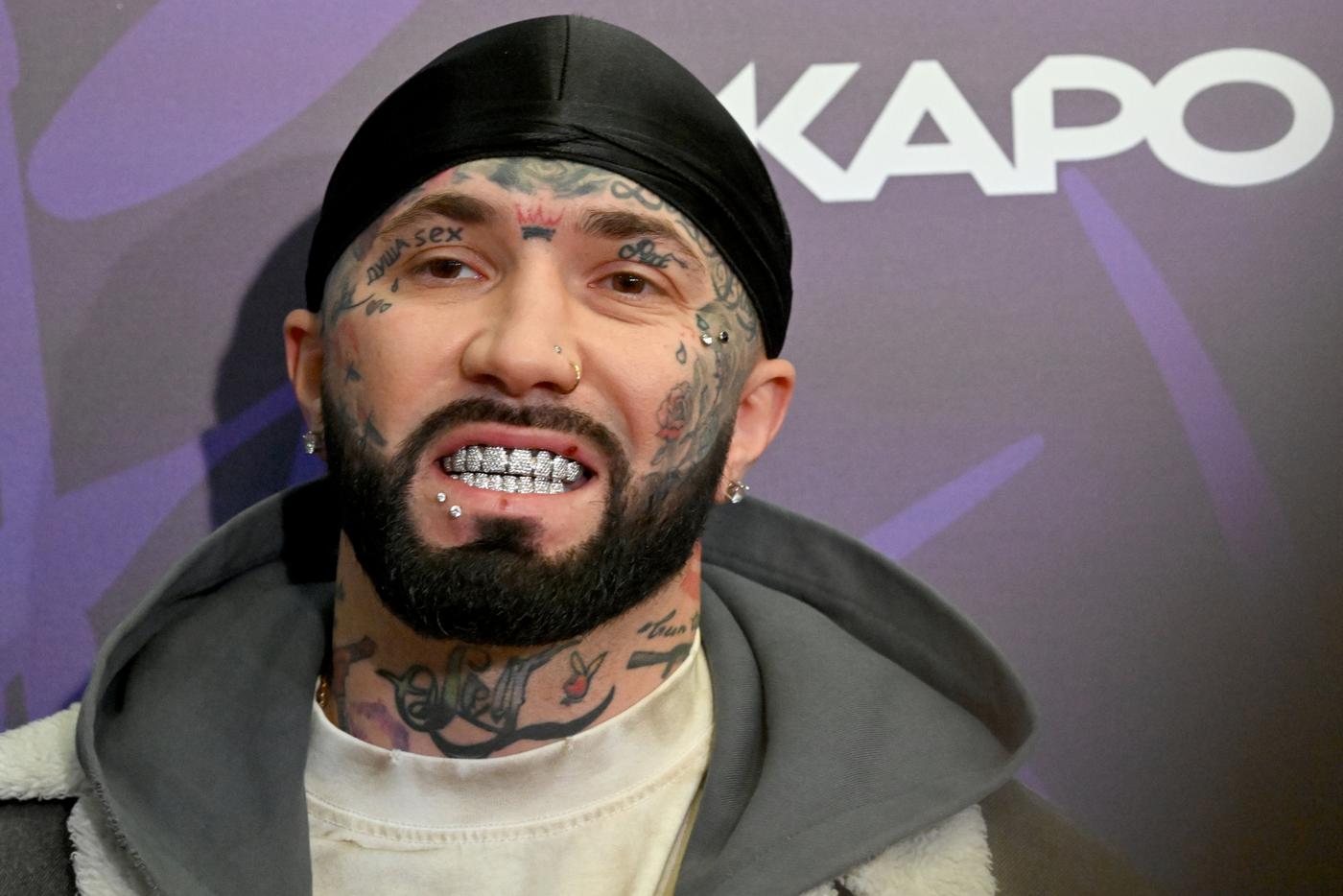 Рэпер Ганвест (Руслан Гоминов) в 2024 году.