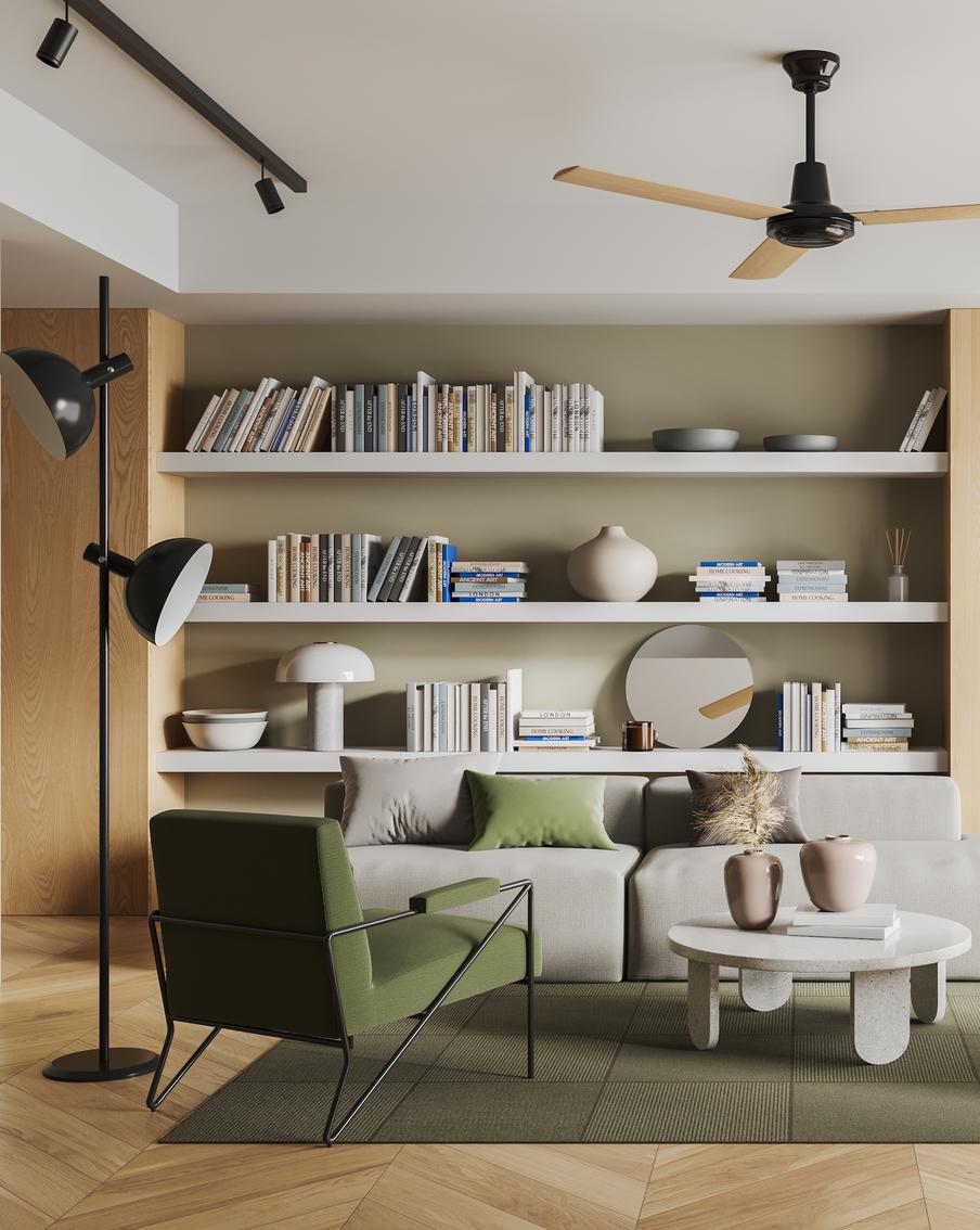 Стеллаж для книг и декора: секреты идеальной расстановки без визуального шума