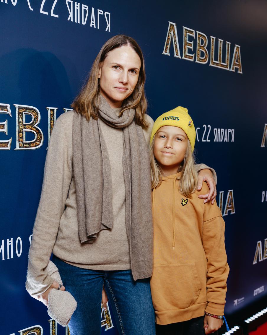 Марьяна Спивак с сыном.
