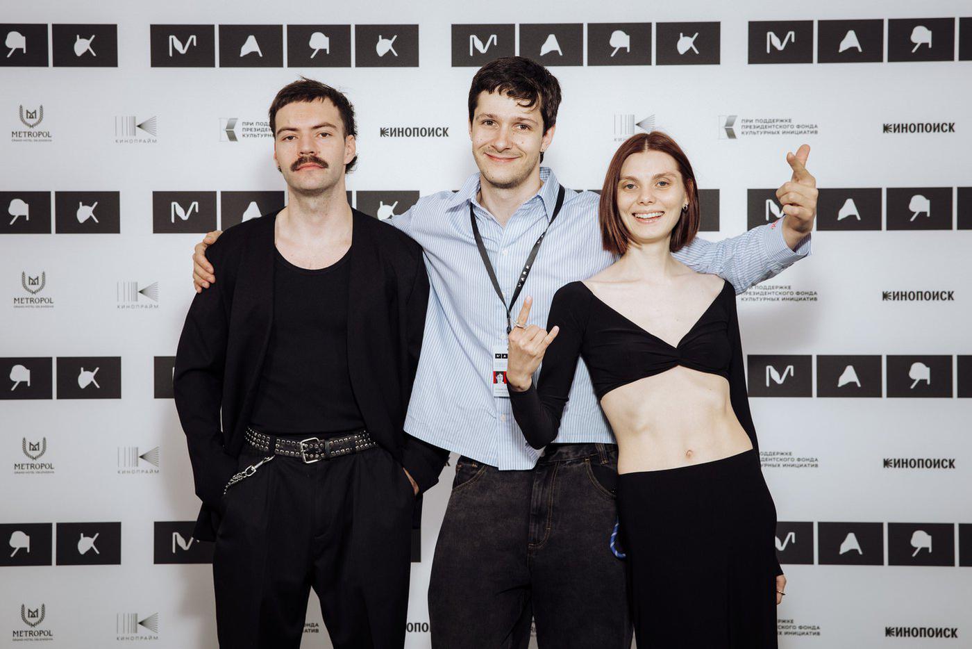 Сергей Малкин, Кузьма и Дарья Котрелёвы на фестивале "Маяк".