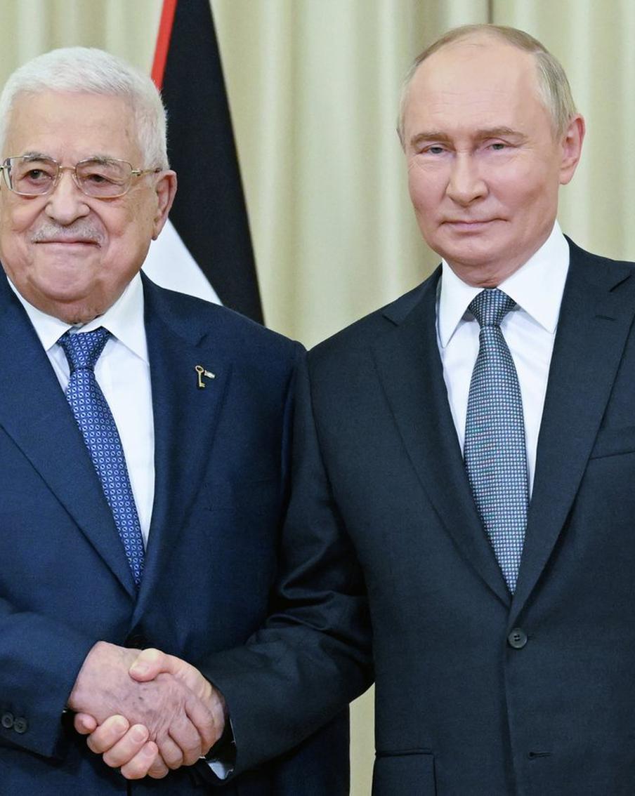 Песков: Путин и Аббас обсудят двусторонние отношения и гуманитарную помощь