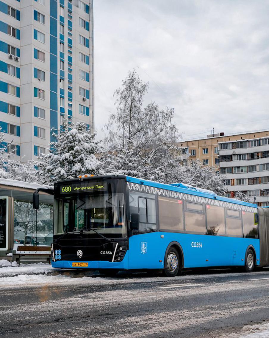 С 24 января изменятся маршруты наземного транспорта в четырёх округах Москвы