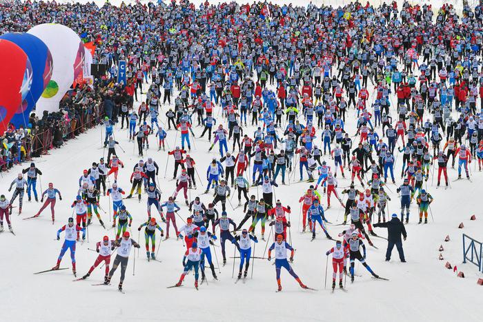 Ночная гонка в "Лужниках" и "Лыжня России": программа Московской лыжной недели