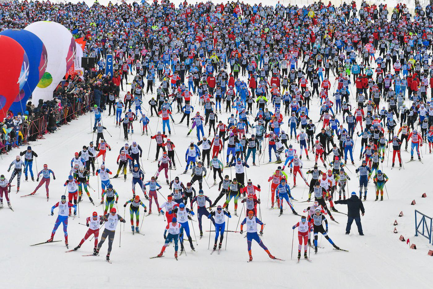 Ночная гонка в "Лужниках" и "Лыжня России": программа Московской лыжной недели