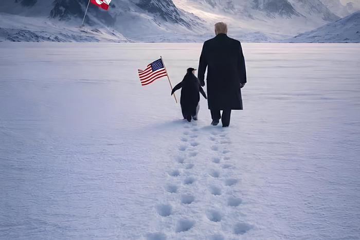 Белый дом допустил курьёзную ошибку в очередной публикации, посвящённой возможному присоединению Гренландии к США