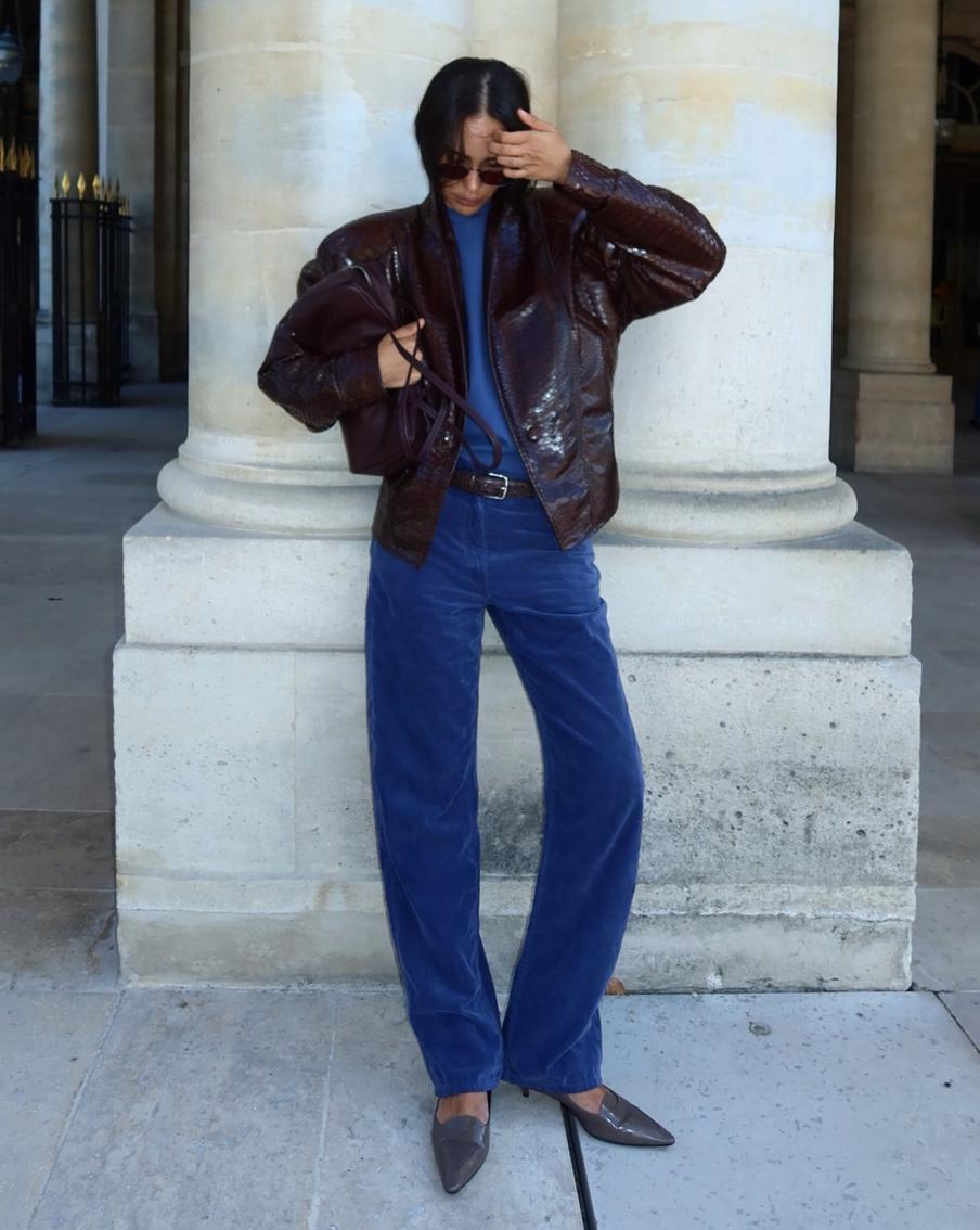 Насыщенный синий оттенок – один из хитов этого года.