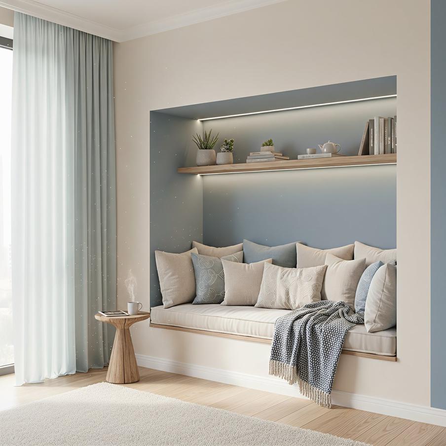 Место для отдыха и чтения.