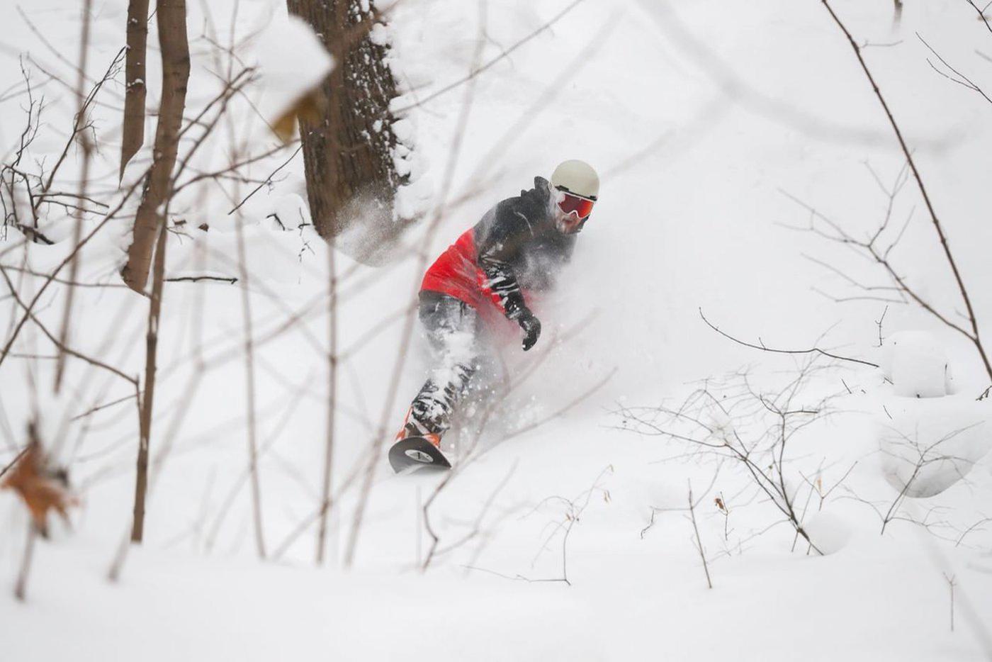 На Воробьёвых горах можно почувствовать себя как на "диком" альпийском склоне.