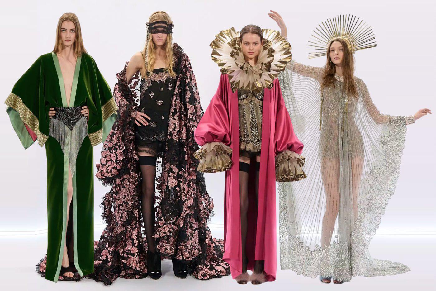 Модели на показе Valentino Couture.