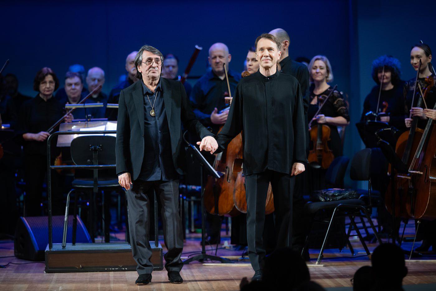 Юрий Башмет и Евгений Миронов.