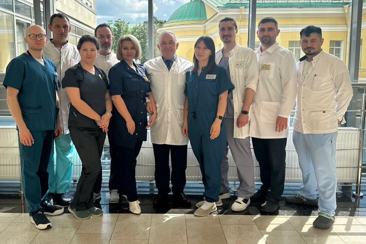 Врачи Мариинской больницы