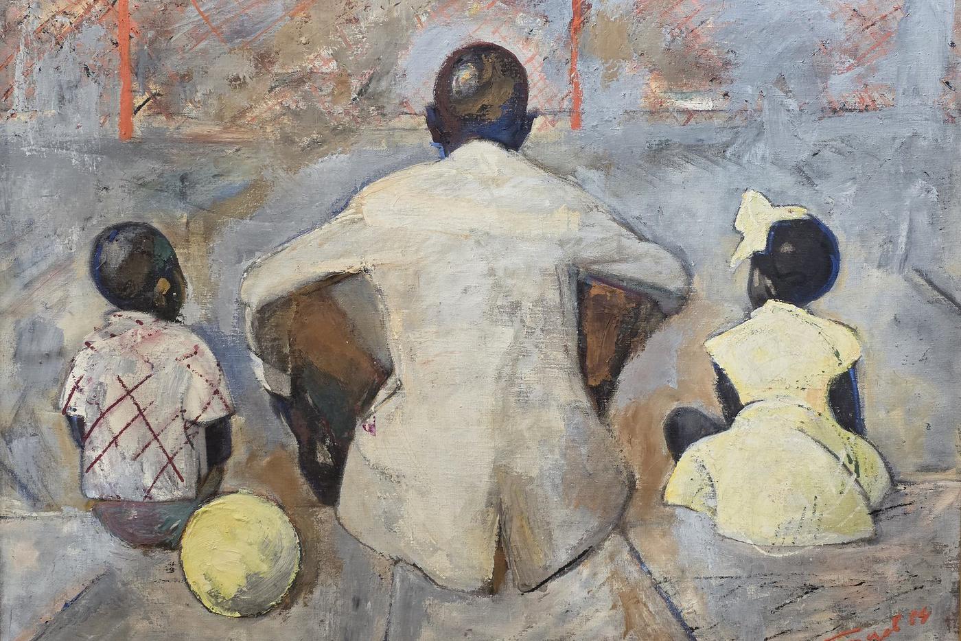 Виталий Горяев. "Воскресный день в Гарлеме".