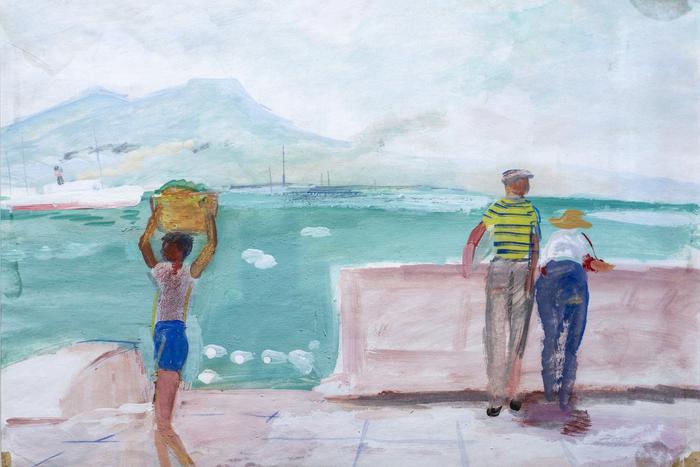 Летучая лисица, траурный плащ и ловушка для осьминога: что ещё, кроме картин, привозили советские художники из-за рубежа