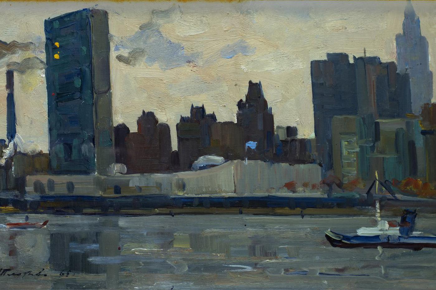 Андрей Плотнов. "Здание ООН в Нью-Йорке".