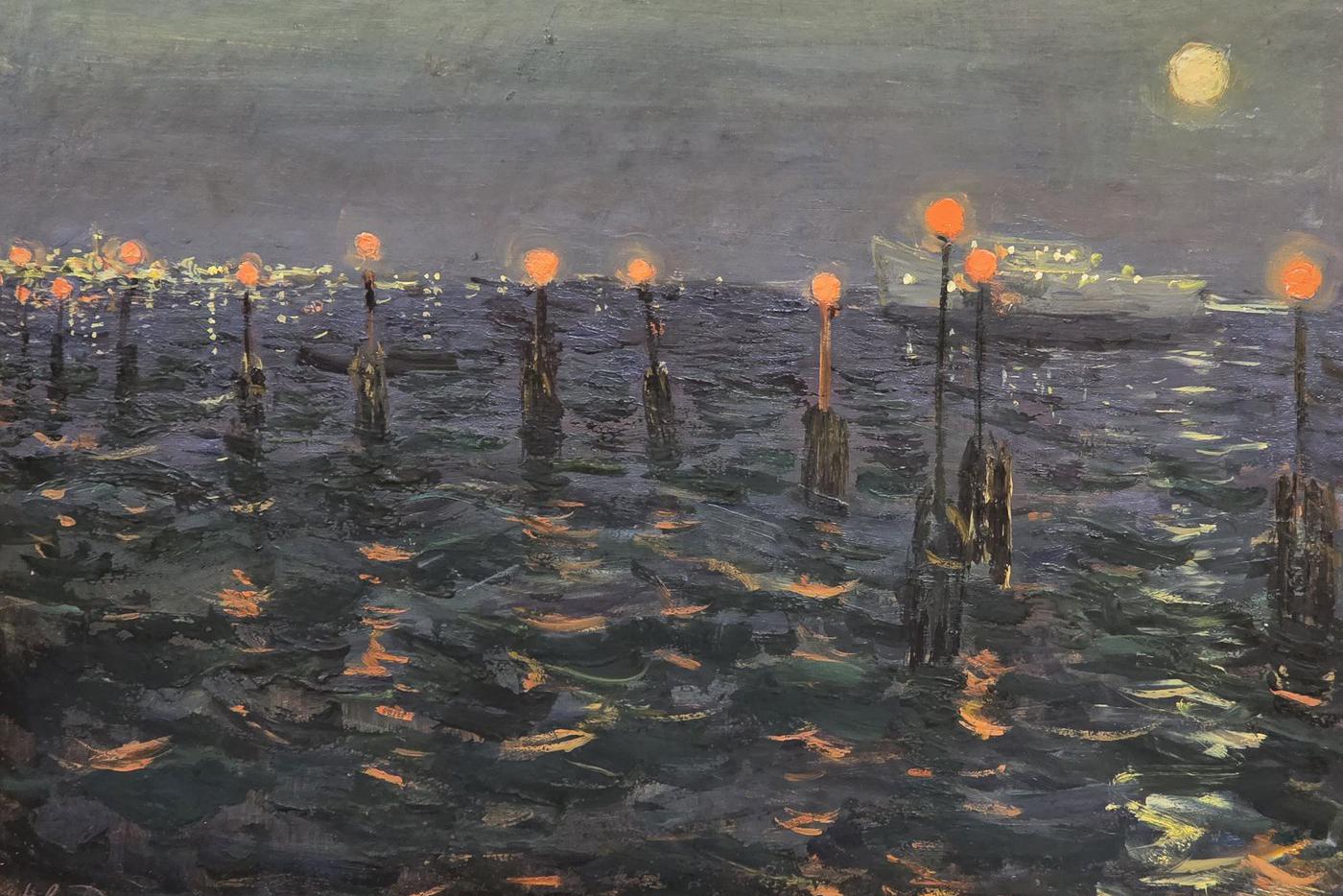 Николай Ромадин. "Дорога на Лидо".