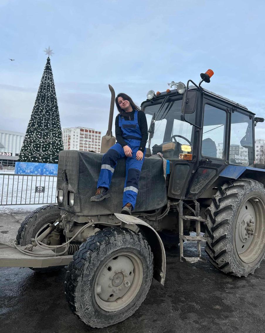 У Ольги с "Белорусом" взаимная любовь.