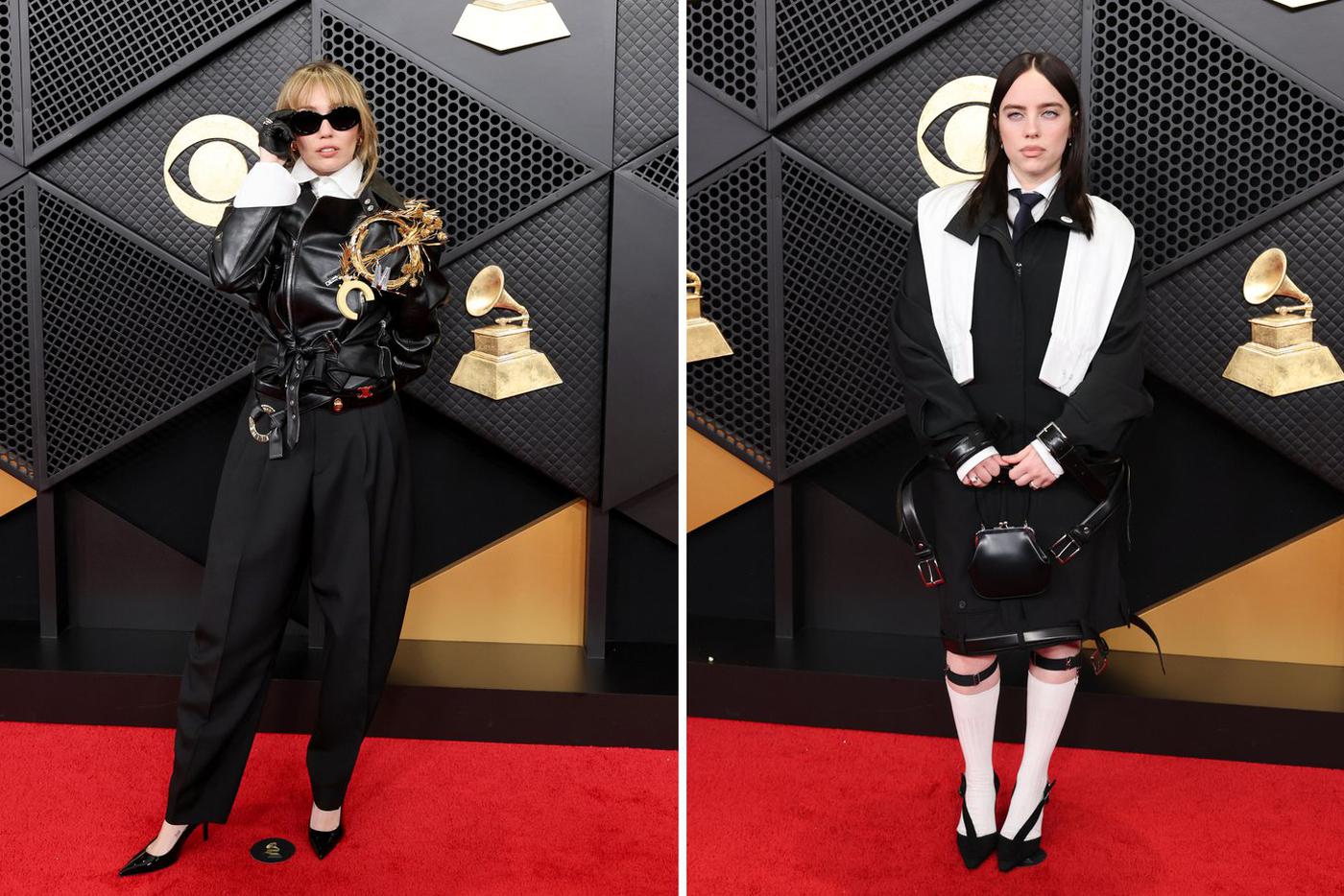 Майли Сайрус и Билли Айлиш.