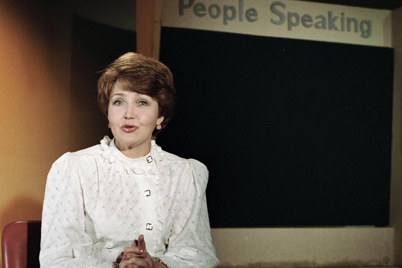 Умерла советский диктор и ведущая КВН Светлана Жильцова