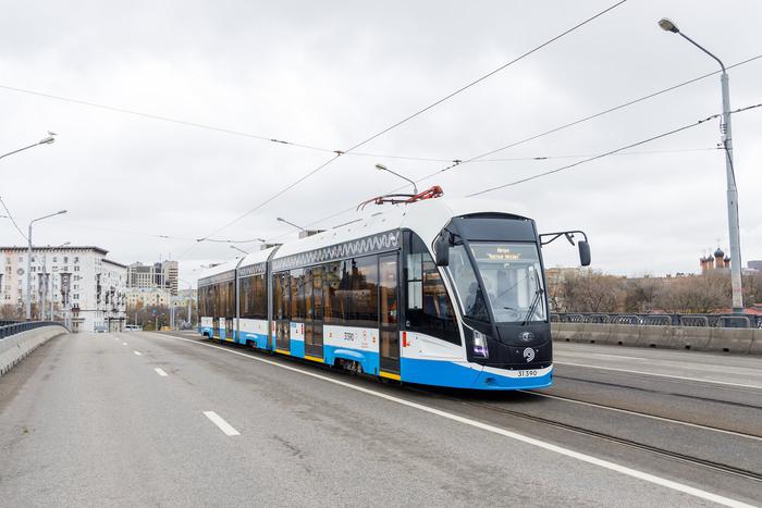 В Москве модернизируют 20 трамваев "Витязь" для автономного хода
