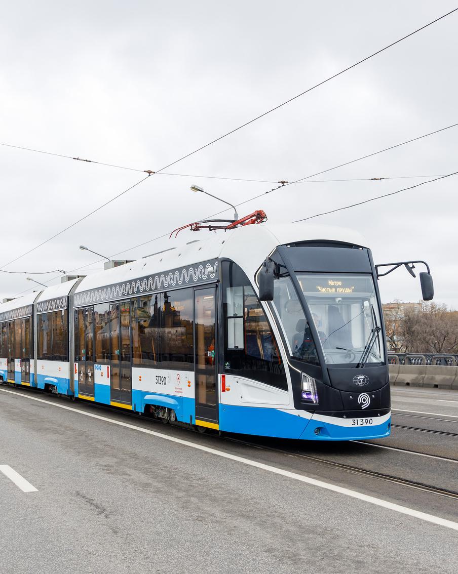 В Москве модернизируют 20 трамваев "Витязь" для автономного хода