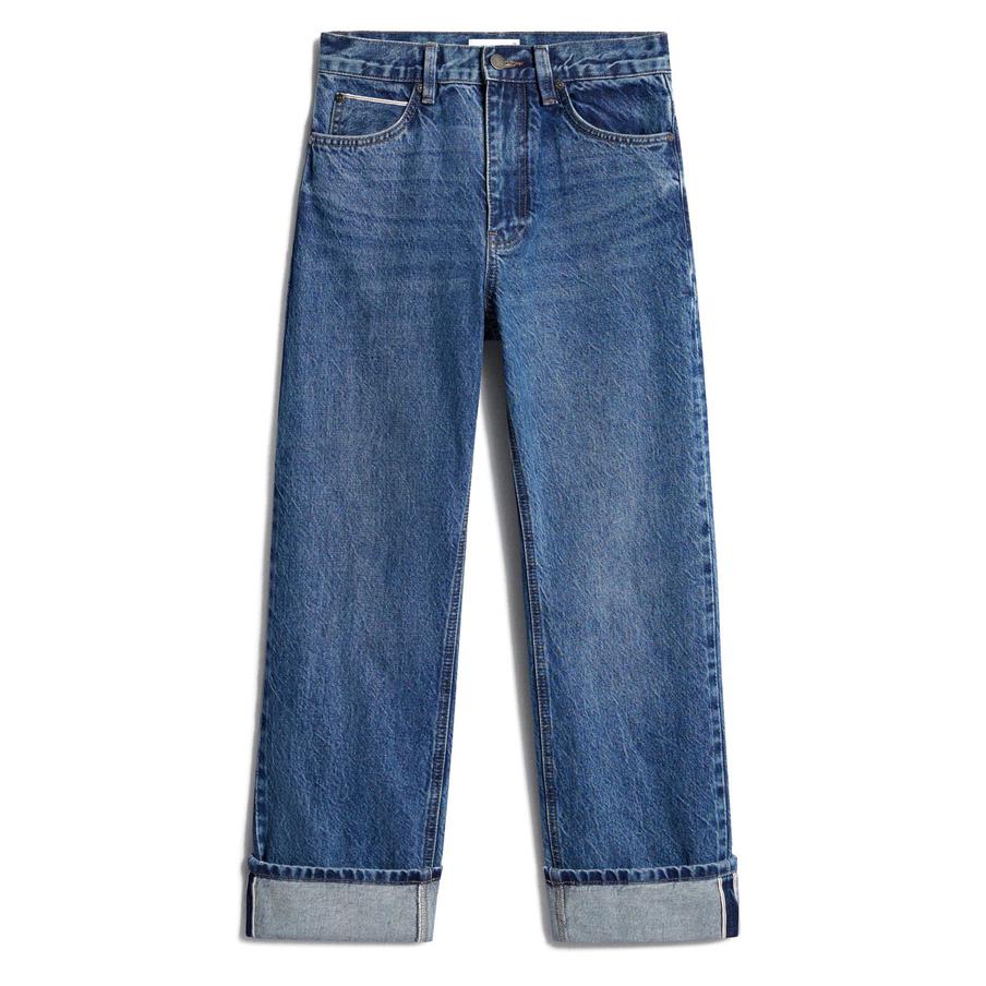 Джинсы с отворотами Lime (7999 ₽)