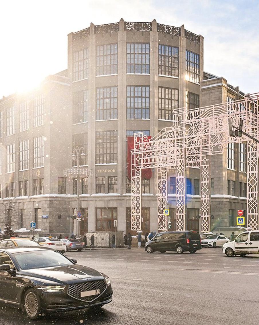 Сергей Собянин: Завершена реставрация фасадов Центрального телеграфа