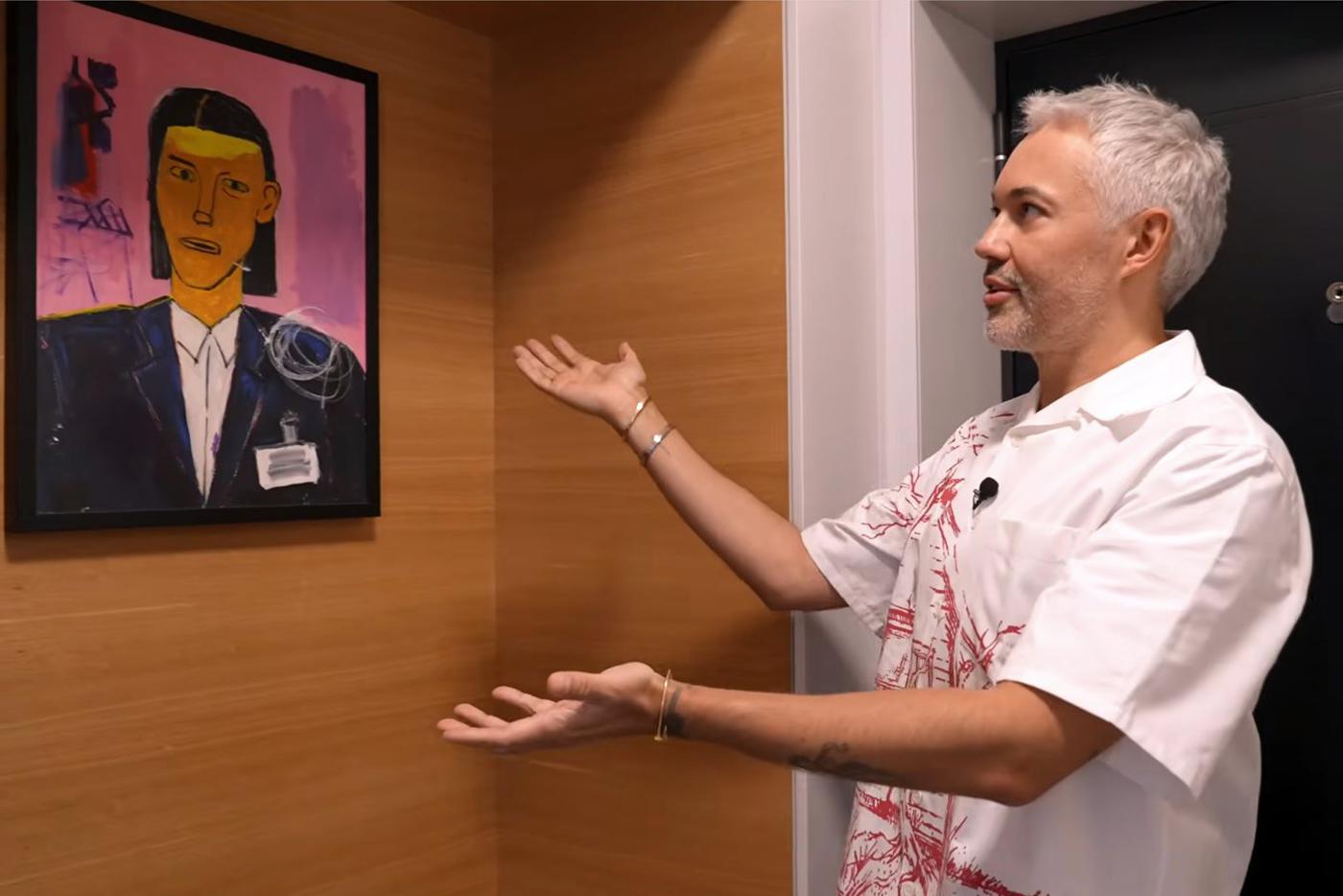 Картина под названием "Охранник".