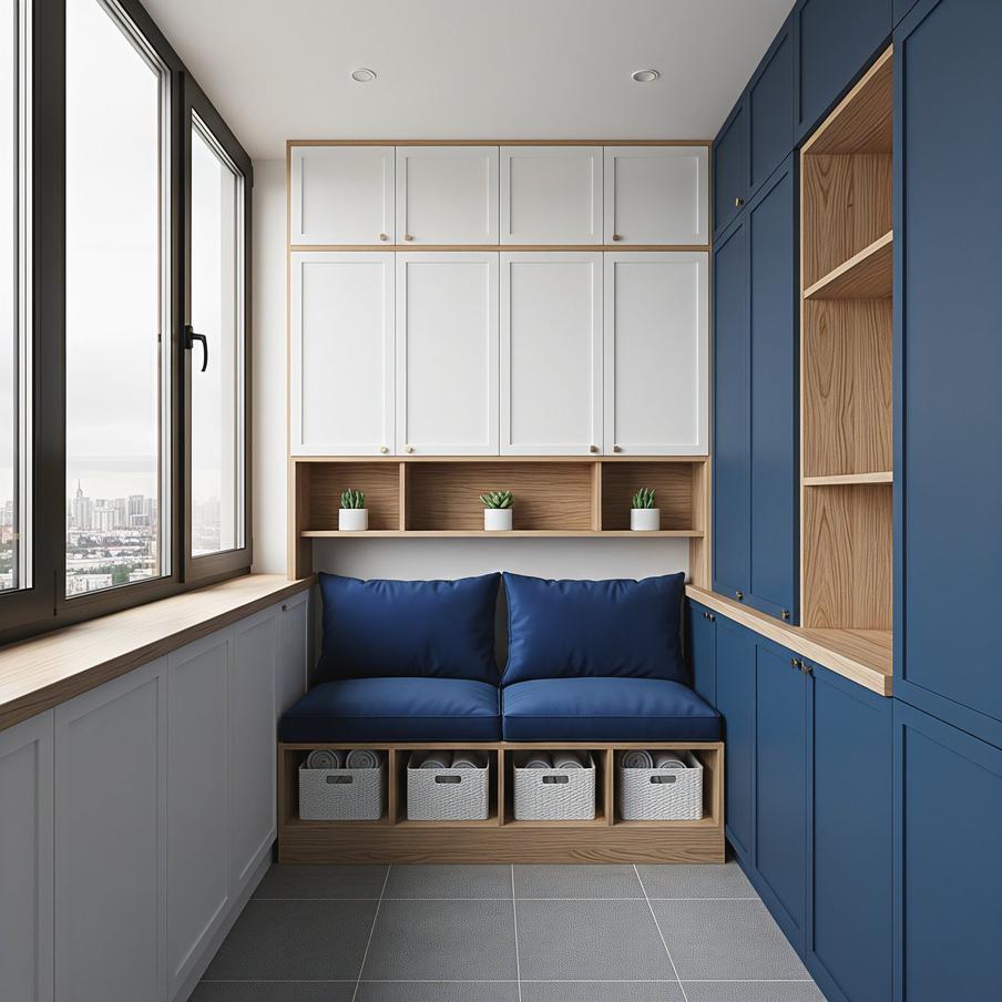 Идеи для хранения на балконе: как сделать пространство красивым и практичным