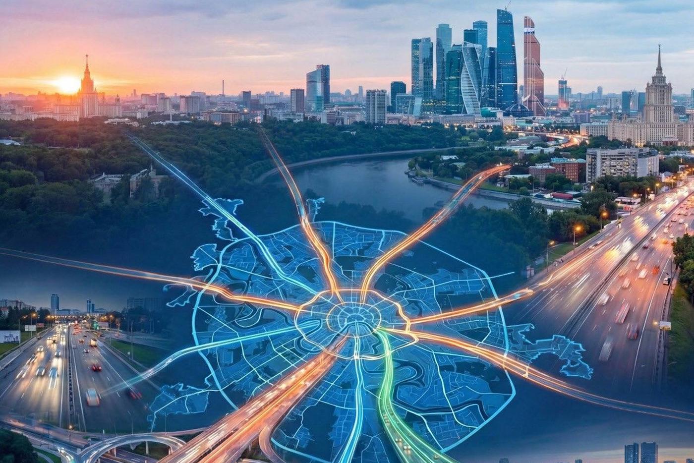 В 2025 году столичные водители реже останавливались на вылетных магистралях по сравнению с 2024 годом