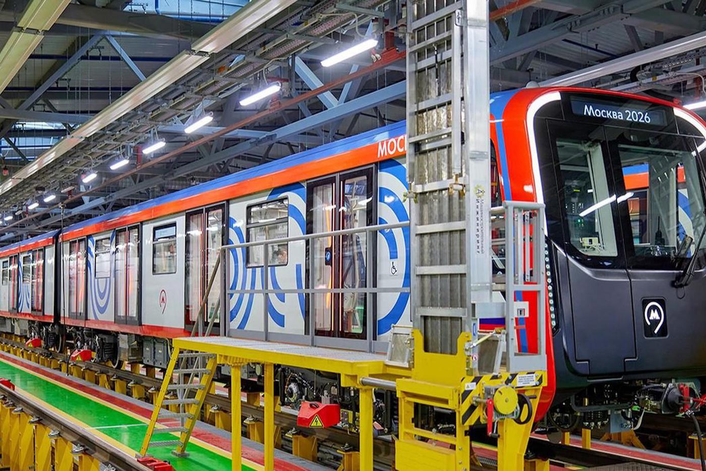 На Замоскворецкой линии метро курсируют уже 48 вагонов "Москва-2026"