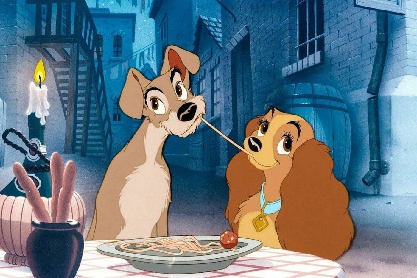 Леди и пёс Бродяга подсказывают, как устроить незабываемый ужин.