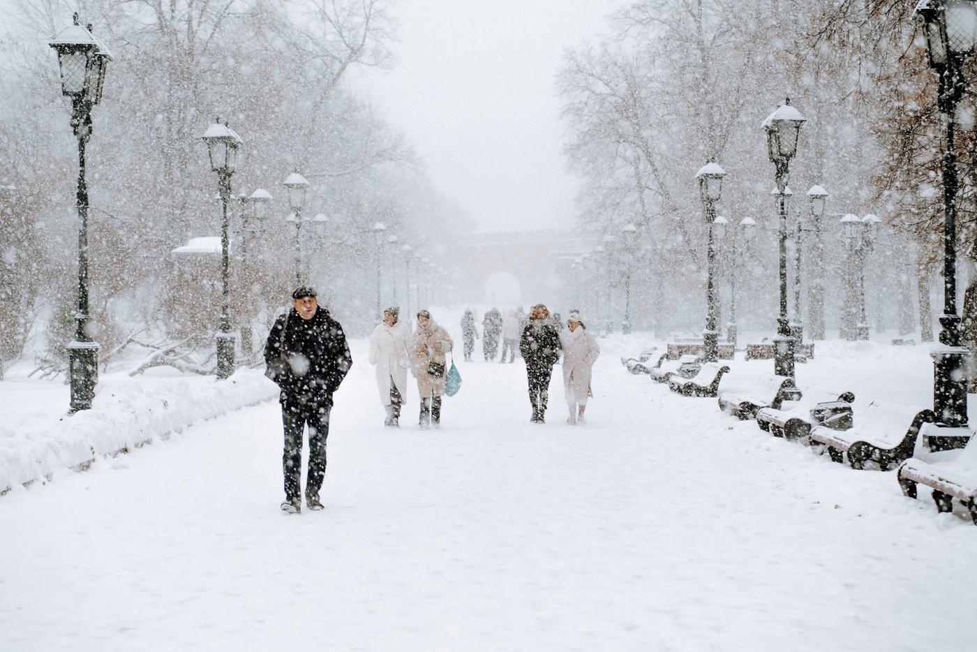 Жителей Москвы и Подмосковья предупредили о возможной метели в понедельник